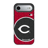 Cincinnati Reds Personalized Circle Bump Phone Case for Apple iPhone