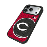 Cincinnati Reds Personalized Circle Bump Phone Case for Apple iPhone