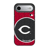 Cincinnati Reds Personalized Circle Bump Phone Case for Apple iPhone