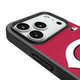 Cincinnati Reds Personalized Stripe Bump Phone Case for Apple iPhone