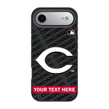 Cincinnati Reds Personalized Tilt Bump Phone Case for Apple iPhone