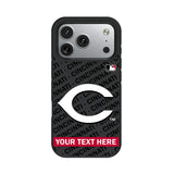 Cincinnati Reds Personalized Tilt Bump Phone Case for Apple iPhone