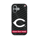 Cincinnati Reds Personalized Tilt Bump Phone Case for Apple iPhone