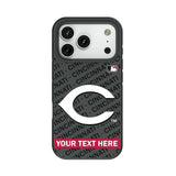 Cincinnati Reds Personalized Tilt Bump Phone Case for Apple iPhone
