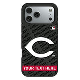 Cincinnati Reds Personalized Tilt Bump Phone Case for Apple iPhone