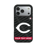Cincinnati Reds Personalized Tilt Bump Phone Case for Apple iPhone