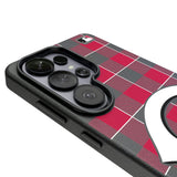 Cincinnati Reds Plaid MagSafe Compatible Phone Case for Samsung Galaxy 26 Series