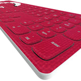 Cincinnati Reds Solid Curved Wireless Keyboard