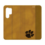 Clemson University Tigers Burn Folio Phone Case for Samsung Galaxy