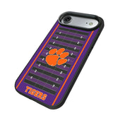 Clemson University Tigers Field Bump Phone Case for Apple iPhone
