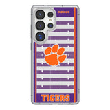 Clemson University Tigers Field Clear Phone Case for Samsung Galaxy