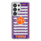 Clemson University Tigers Field Clear Phone Case for Samsung Galaxy