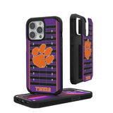 Clemson University Tigers Field Rugged Phone Case for Apple iPhone