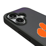 Clemson University Tigers Linen Bump Phone Case for Apple iPhone