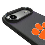 Clemson University Tigers Linen Bump Phone Case for Apple iPhone