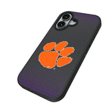 Clemson University Tigers Linen Bump Phone Case for Apple iPhone