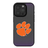 Clemson University Tigers Linen Bump Phone Case for Apple iPhone