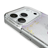 Clemson University Tigers Linen Glitter Phone Case for Apple iPhone