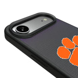 Clemson University Tigers Linen MagSafe Compatible Phone Case for Apple iPhone
