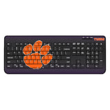 Clemson University Tigers Linen Wireless USB Keyboard