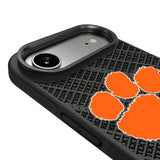 Clemson University Tigers Personalized EndZone Plus Bump Phone Case for Apple iPhone