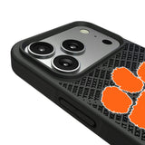 Clemson University Tigers Personalized EndZone Plus Bump Phone Case for Apple iPhone