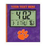 Clemson University Tigers Personalized Hatch Wall Clock