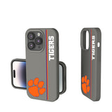 Clemson University Tigers Sidebar Soft Touch Phone Case for Apple iPhone