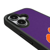 Clemson University Tigers Solid Bump Phone Case for Apple iPhone