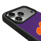 Clemson University Tigers Solid Bump Phone Case for Apple iPhone