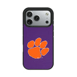 Clemson University Tigers Solid Bump Phone Case for Apple iPhone