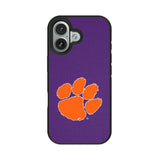 Clemson University Tigers Solid Bump Phone Case for Apple iPhone