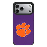 Clemson University Tigers Solid Bump Phone Case for Apple iPhone