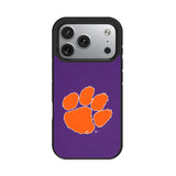 Clemson University Tigers Solid Bump Phone Case for Apple iPhone