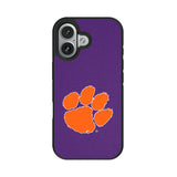 Clemson University Tigers Solid Bump Phone Case for Apple iPhone
