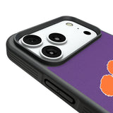 Clemson University Tigers Solid Bump Phone Case for Apple iPhone