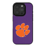 Clemson University Tigers Solid Bump Phone Case for Apple iPhone