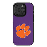 Clemson University Tigers Solid Bump Phone Case for Apple iPhone
