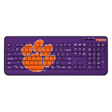 Clemson University Tigers Solid Wireless USB Keyboard
