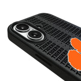 Clemson University Tigers Text Backdrop MagSafe Compatible Phone Case for Apple iPhone