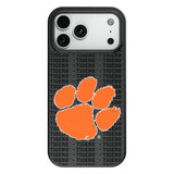Clemson University Tigers Text Backdrop MagSafe Compatible Phone Case for Apple iPhone