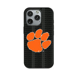 Clemson University Tigers Text Backdrop MagSafe Compatible Phone Case for Apple iPhone