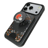 Cleveland Browns Confetti PopSockets MagSafe-Compatible PopWallet+