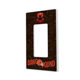Cleveland Browns Deco Hidden-Screw Light Switch Plate