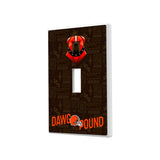 Cleveland Browns Deco Hidden-Screw Light Switch Plate