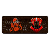 Cleveland Browns Deco Wireless USB Keyboard