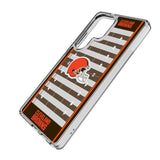 Cleveland Browns Field Clear Phone Case for Samsung Galaxy