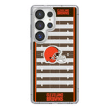 Cleveland Browns Field Clear Phone Case for Samsung Galaxy