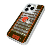 Cleveland Browns Field Glitter Phone Case for Apple iPhone