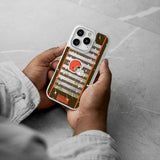 Cleveland Browns Field Glitter Phone Case for Apple iPhone